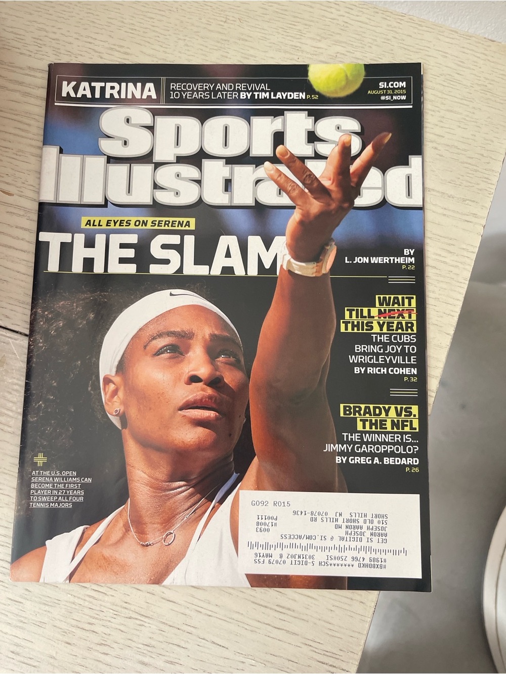Serena Williams Cover Magazine